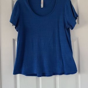 Lularoe Ribbed Classic Tee size L